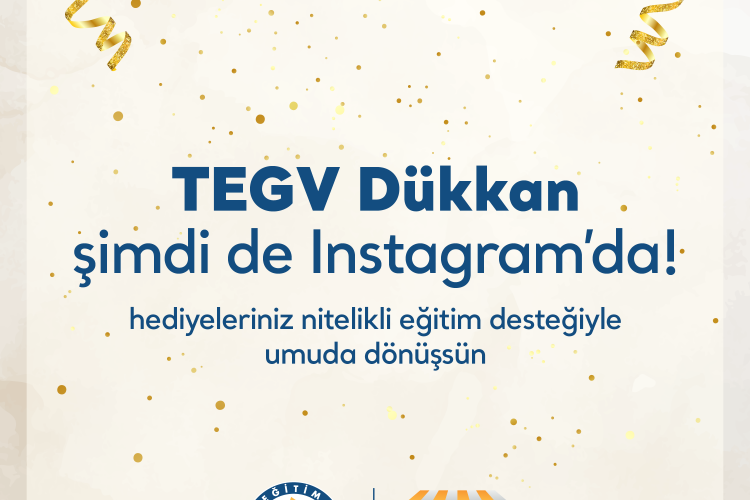 TEGV Dükkân artık Instagram'da