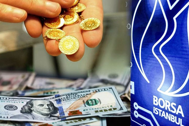 Borsa altın dolar ve euro kazandırdı