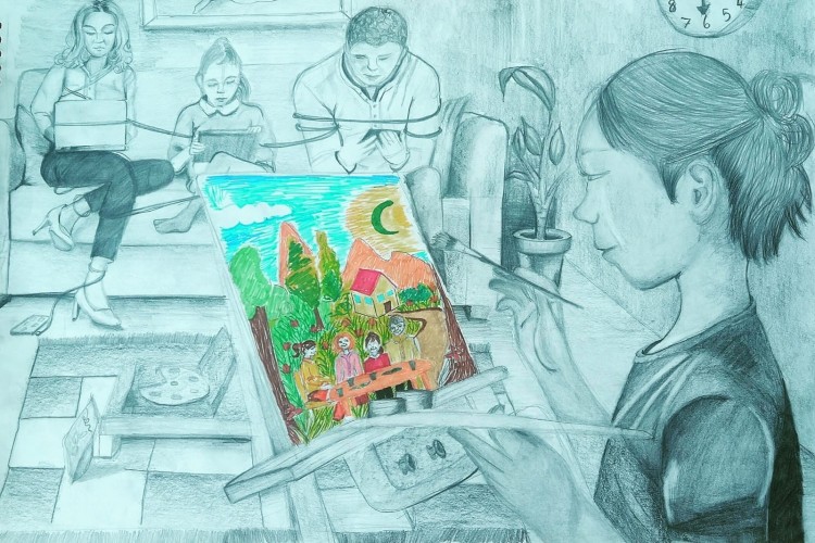 Sanat ve edebiyat öğrencilerin bağımlılıklara karşı ortak dili oldu