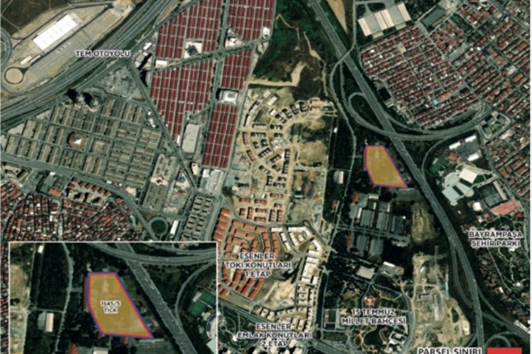 Esenler Atışalanı 4. etap yer teslimi yapıldı