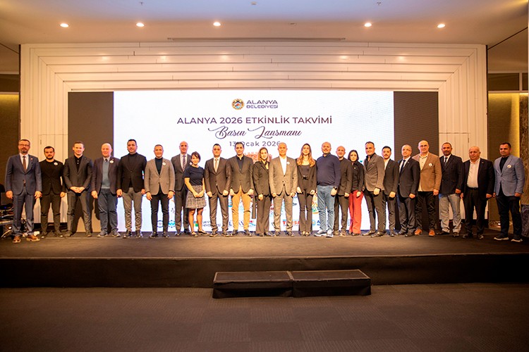 Alanya Belediyesi 2026 etkinlik takvimini duyurdu