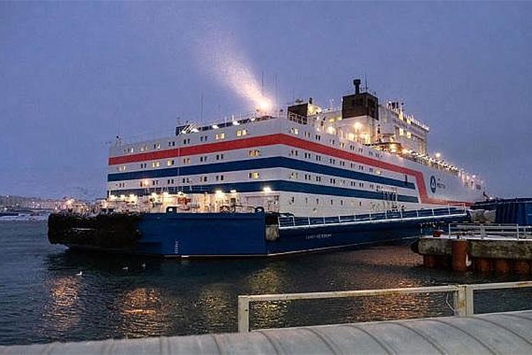 Yüzer nükleer güç santralinin üretimi 1 milyar kilovatsaati aştı