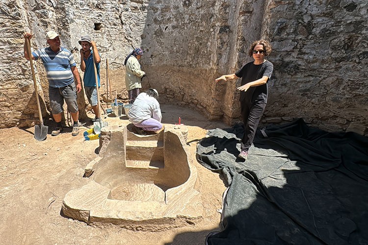 Kissebükü Antik Kenti'ndeki kazı çalışmaları sürüyoror