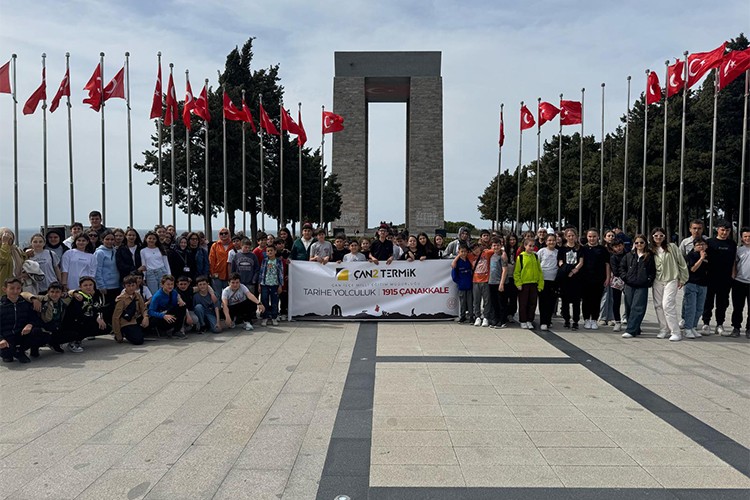 Çan2 Termik'ten Gençlerle Tarihe Yolculuk