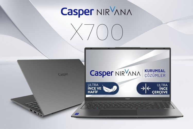 CASPER NIRVANA X700 YÜKSEK PERFORMANS İLE MOBİLİTEYİ BULUŞTURUYOR