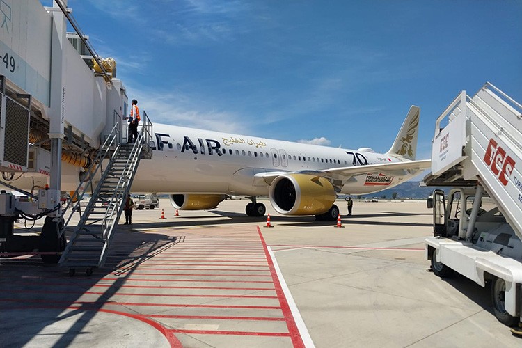 Bahreyn-Bodrum karşılıklı uçak seferleri başladı