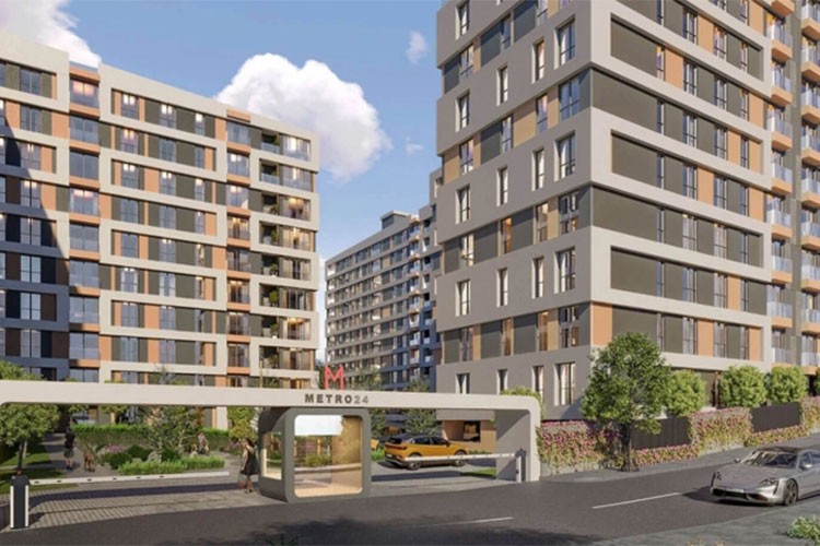 Metro24 Başakşehir'de lüks konutlar satışta