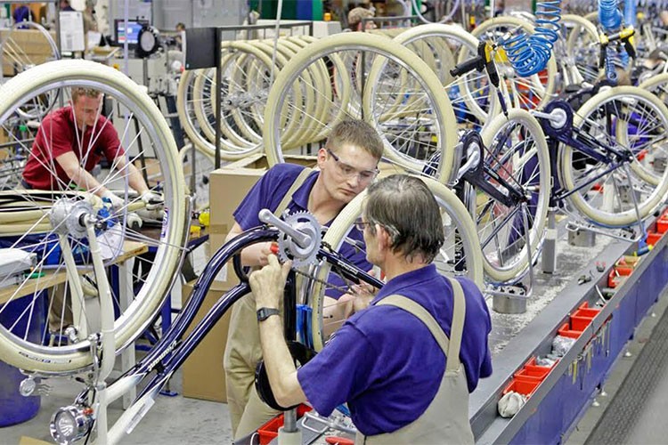 AB ülkelerinde bisiklet üretimi sert düştü