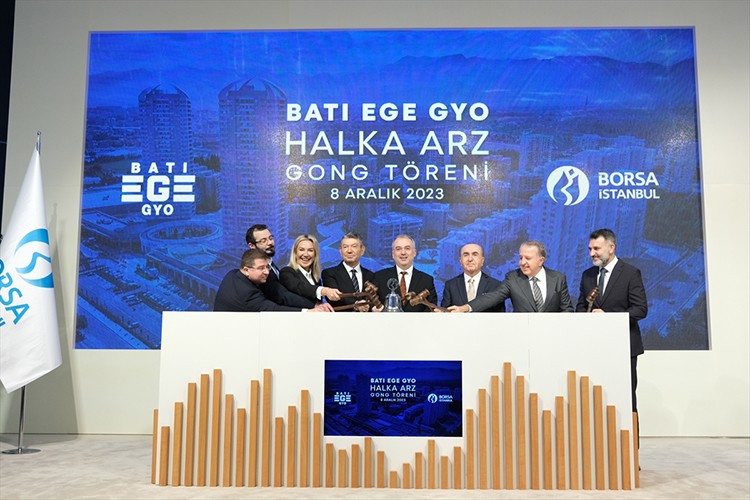 Gong Batı Ege GYO için çaldı