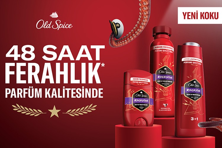Old Spice'ın En Yeni Serisi Rockstar Artık Türkiye'de!
