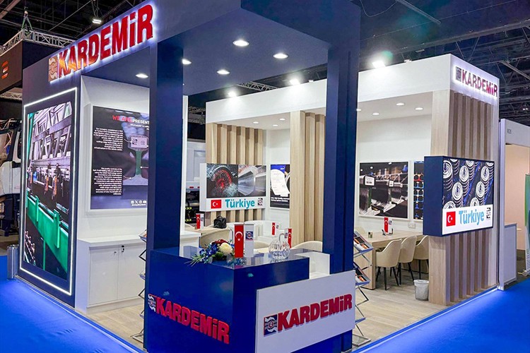 KARDEMİR, "Middle East Rail 2025 Fuarı"na katıldı