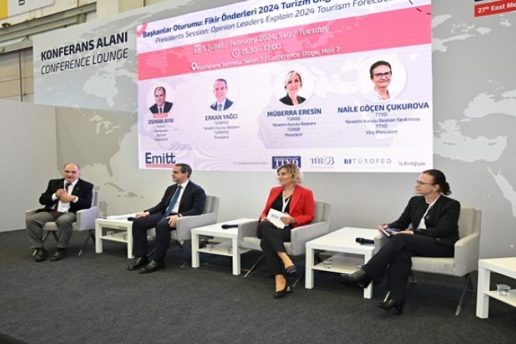BAŞKANLARIN TURİZM ÖNGÖRÜLERİ 27. EMITT FUARINDA AÇIKLANDI