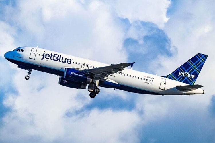 JetBlue'ya, rötarlar nedeniyle 2 milyon dolarlık ceza