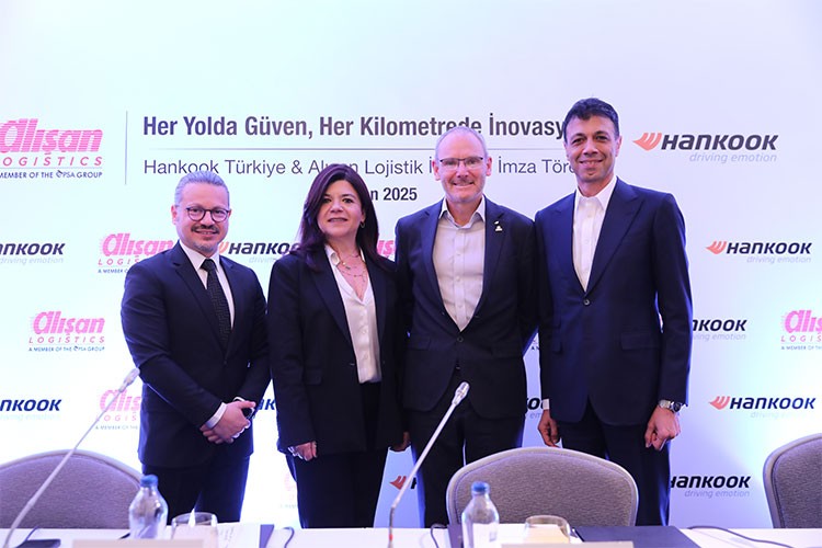 Alişan Lojistik'in lastik yönetimi Hankook'a emanet
