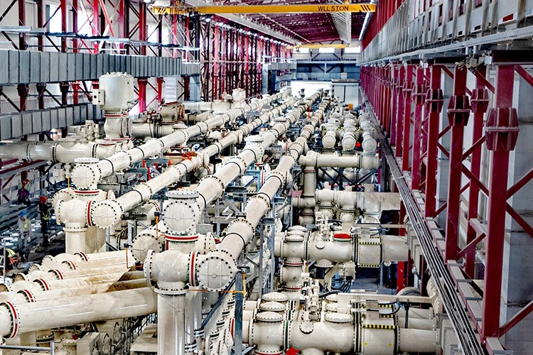 Akkuyu NGS'deki tesise elektrik verildi