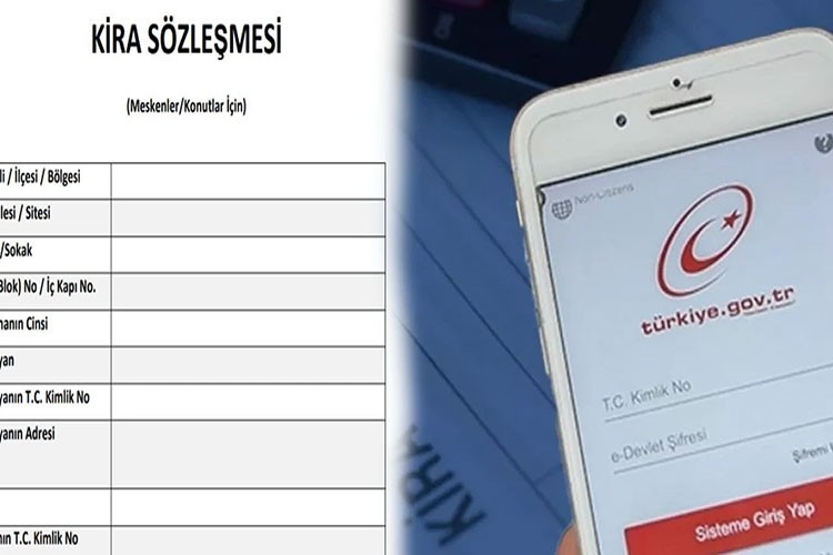 e-Devlet'ten kira sözleşmesi emlakçıların da kullanımına açıldı