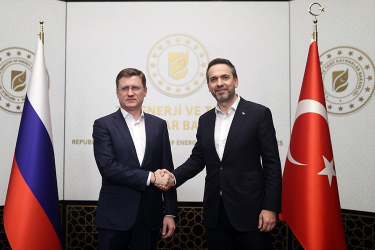 Rusya Başbakan Yardımcısı Novak ile bir araya geldi