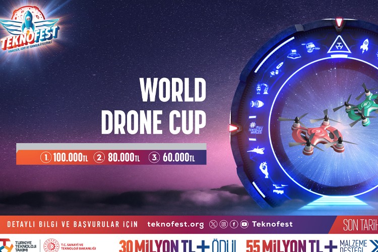 Dünyanın En İyi Drone Yarışçısı World Drone Cup'ta TEKNOFEST Adana'da belirlenecek…
