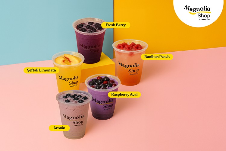 Magnolia Shop'tan güne tazelik katan serinleten lezzetler