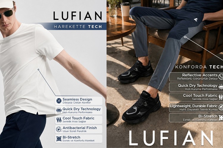 Lufian teknolojiyi ve stili Hi-Tech ile birleştiriyor