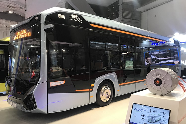 BMC'nin otobüsü ASELSAN ile elektriklendi