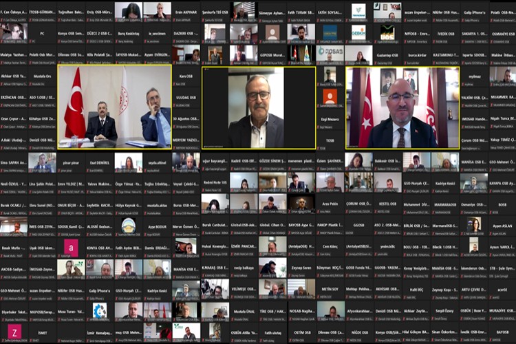 OSB'lere Yeşil OSB sertifikasyon sistemi anlatıldı