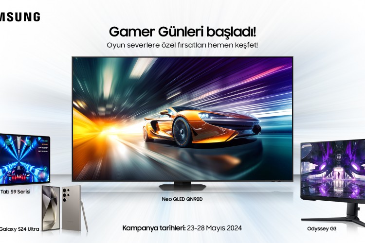 Samsung Gaming Week kampanyasıyla oyun tutkunları için fırsat yağmuru