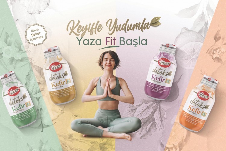Eker, Detoks Kefir Serisi ile yaza fit başlamak isteyenlere destek oluyor