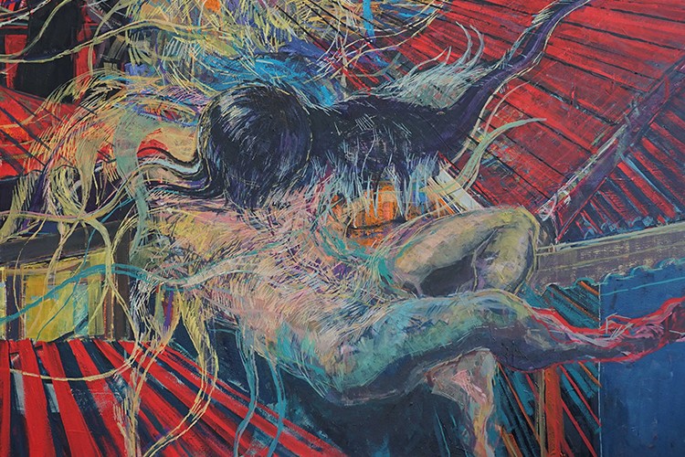 Renkleri düşsel bir dünyada imgeliyor