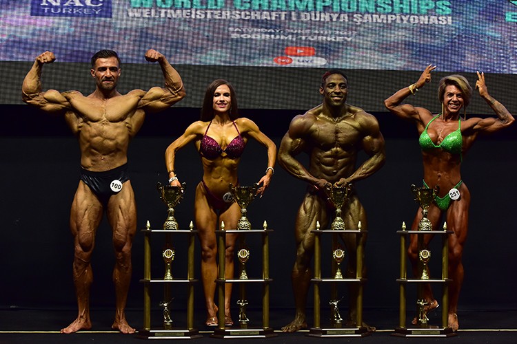 BODRUM AZKA OTEL'DE DÜNYA VÜCUT ŞAMPİYONASI
