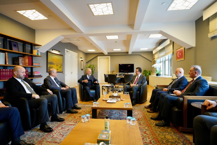 İMAMOĞLU'NDAN İTO BAŞKANI AVDAGİÇ'E ZİYARET