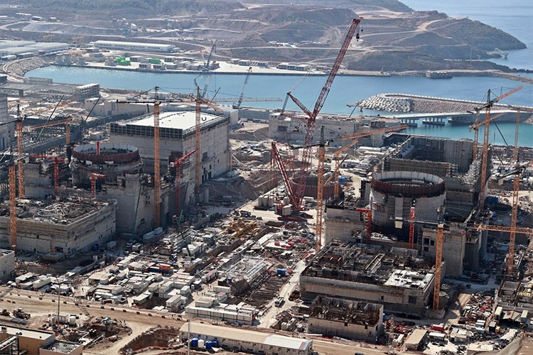 Akkuyu'nun açık deniz hidroteknik yapılarında sona gelindi