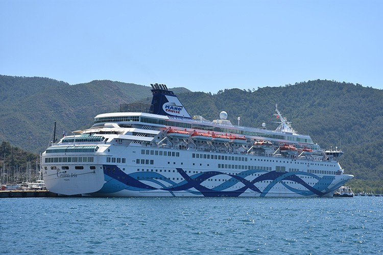 1580 İsrailli turistle Marmaris'e geldi