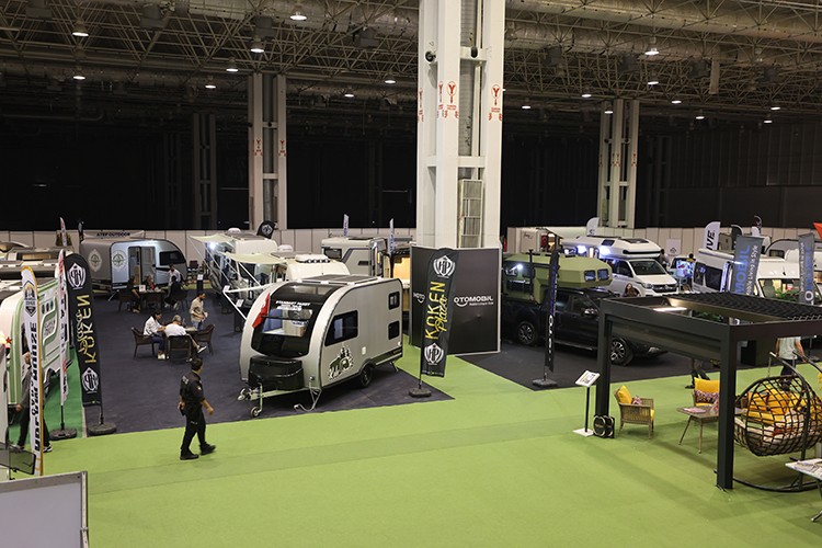 2. CAMPEX Kamp Karavan ve Doğa Sporları Fuarı açıldı