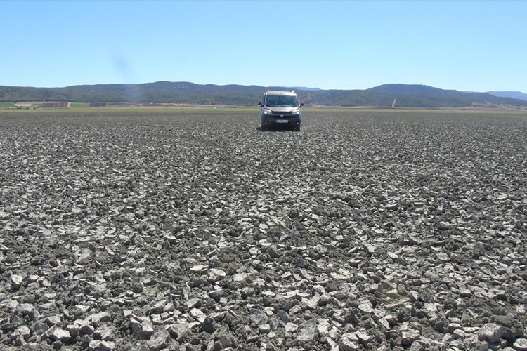 Gaziantep'teki Tahtaköprü Barajı'nda su seviyesi yüzde 30'a düştü
