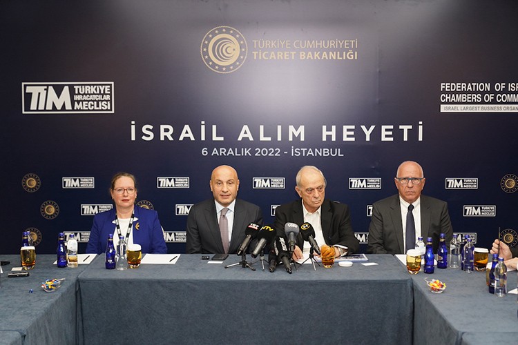 "İsrail'e ihracatımızı ikiye katlayacağız"
