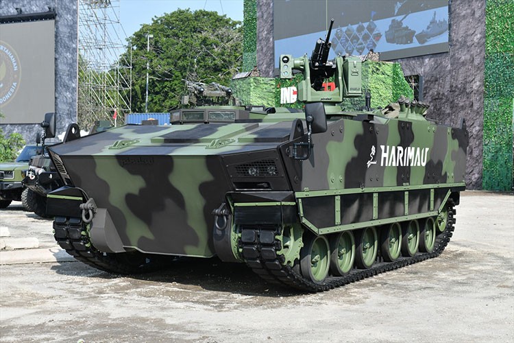 Kaplan Zırhlı Personel Taşıyıcı, ilk kez Endonezya'da sergilendi