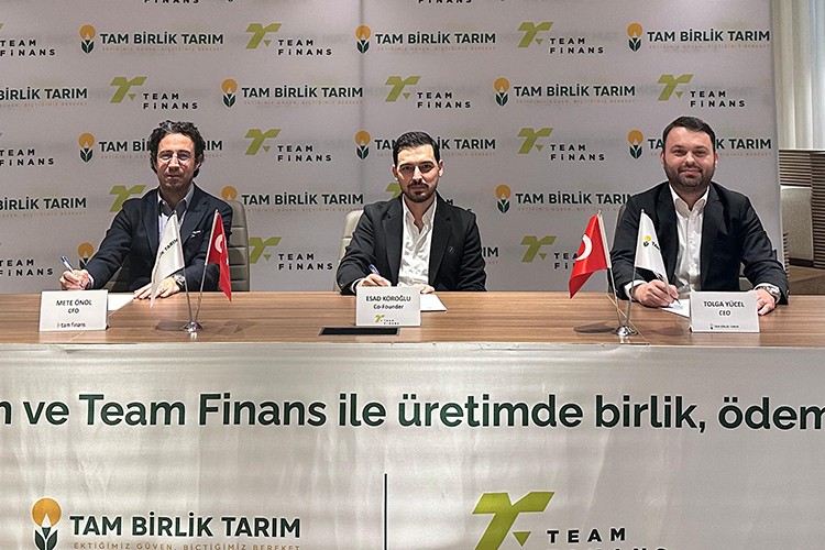 Tam Birlik Tarım ve Team Finans'tan iş birliği