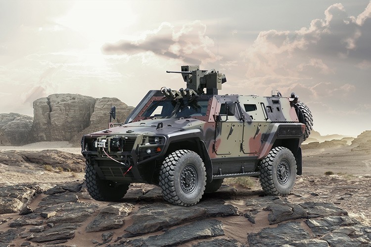 Zırhlı araçlarını ADEX 2024 Fuarı'nda sergiliyor