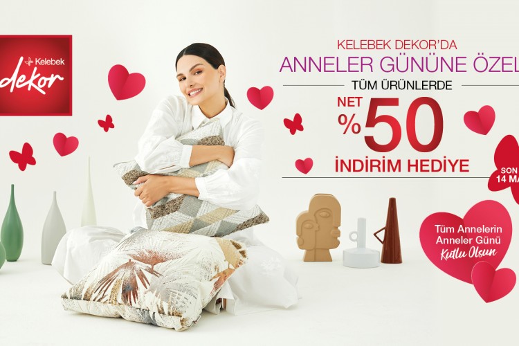 Kelebek Dekor'dan Anneler Günü'ne Özel Hediye Seçenekleri