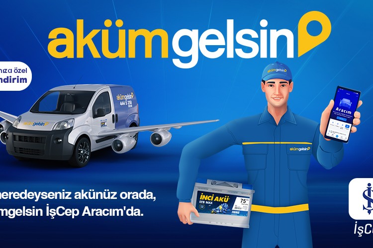 Akümgelsin'den İş Bankası kullanıcılarına yönelik avantajlı kampanya!