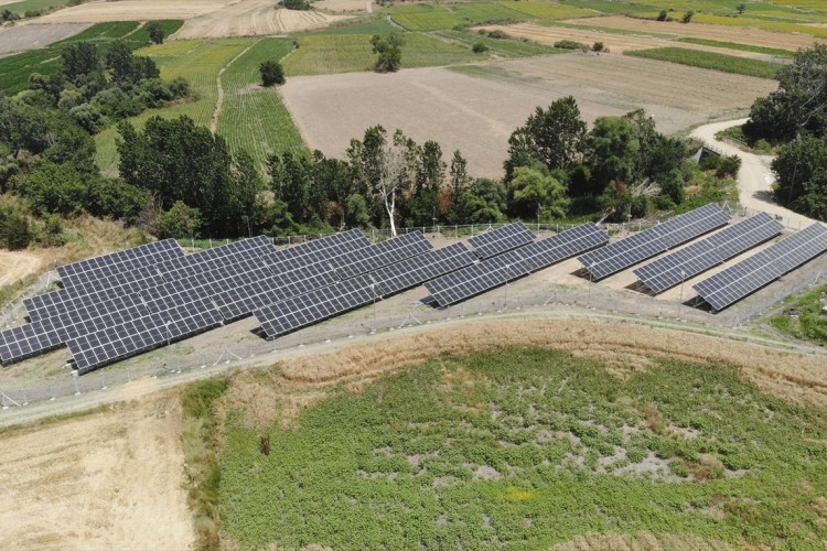 İçme suyu iletim istasyonlarının enerjisi güneşten