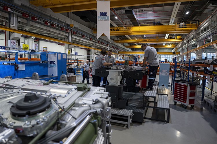 Altay Tankı'nın seri üretimi ilk kez görüntülendi