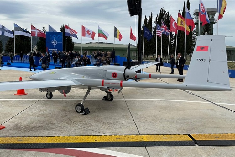 Bayraktar TB2 SİHA'lar Arnavutluk ordusunun envanterine girdi