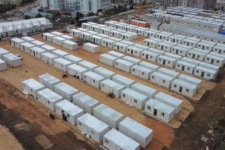 Deprem bölgesi için 3 bine yakın yaşam konteyneri üretti