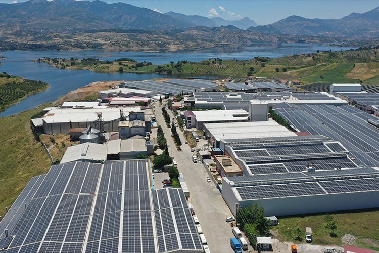 Kahramanmaraş OSB elektriğini güneşten karşılıyor