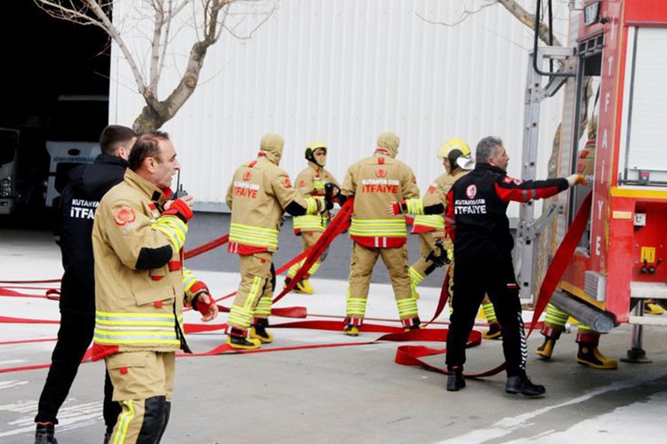 Kütahya OSB'de acil durumlara tam hazırlık
