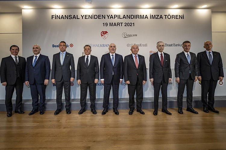 4 büyük kulüp yapılandırma sözleşmesi imzaladı