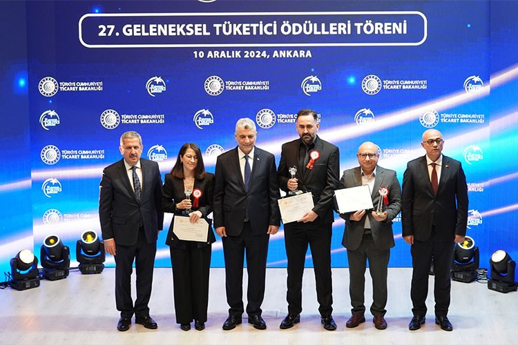 27. Geleneksel Tüketici Ödülleri Töreni gerçekleştirildi