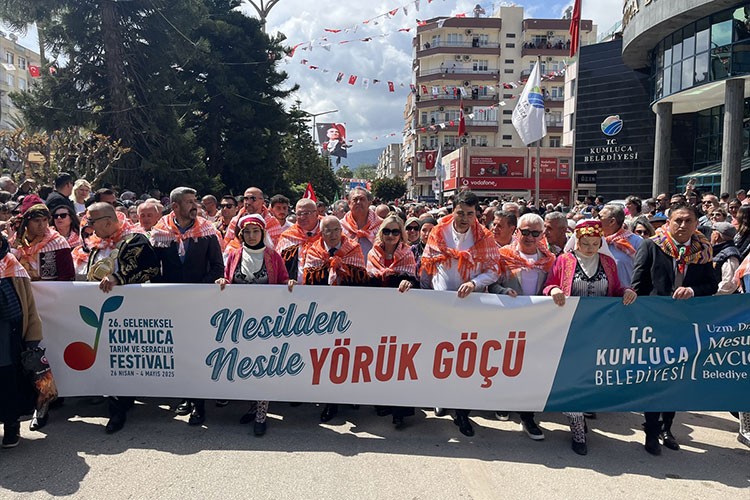 Kumluca 26. Geleneksel Tarım ve Seracılık Festivali başladı